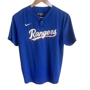 Texas Rangers MLB Nike Griffin Jersey Youth Size XL Baseball
